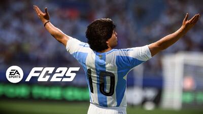 کارت آیکون دیگو مارادونا تا یک ماه آینده در بازی EA Sports FC 25 رایگان خواهد بود