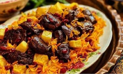 طرز تهیه پلو مرغ بهشهری+ نکات و فوت‌وفن ها