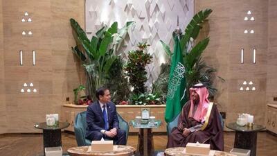 بررسی تحولات منطقه در دیدار بن‌سلمان و وزیر خارجه آمریکا