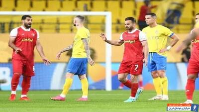 عباس کیارستمی روی پوستر بازی پرسپولیس و النصر - پارس فوتبال