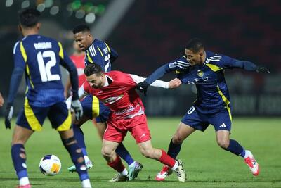 پرسپولیس ۰- ۰ النصر /  شانس صعود سرخ پوشان به حداقل رسید