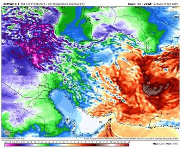 زمستان سرمای واقعی را برای اسفند کنار گذاشت