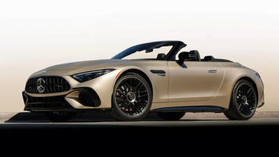 معرفی مرسدس AMG SL63 نسخه Golden Coast