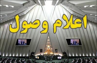 اعلام وصول سوال از کاظمی و علی‌آبادی در مجلس