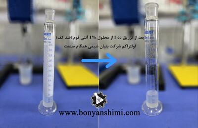 ضد کف سیلیکونی بنیان شیمی همگام صنعت | اولتراکم: راه ‌حلی جامع برای کنترل کف در صنایع مختلف