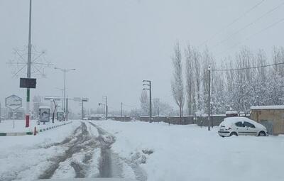 بارش برف و کولاک ارتفاعات استان زنجان را فرا می‌گیرد