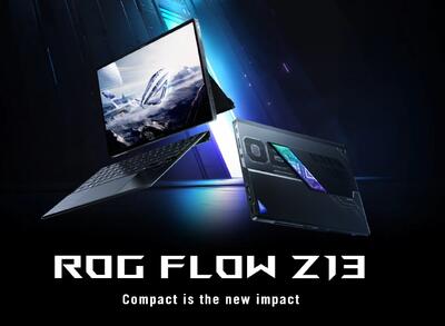 عرضه لپ‌تاپ-تبلت گیمینگ ROG Flow Z13 ایسوس در چین