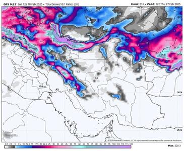 بزرگترین توفان برف ۲۰ سال اخیر در راه است! کدام مناطق ایران منتظر باشند؟ + نقشه