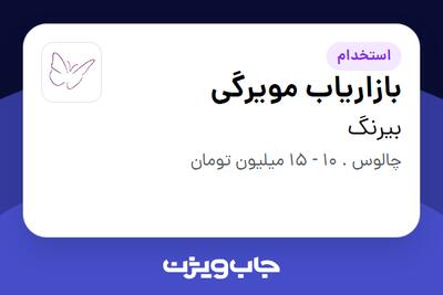 استخدام بازاریاب مویرگی در بیرنگ