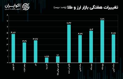 مهمترین خبر در بازار ارز در این هفته چه بود؟ / حباب ‌‌ابشده بالا رفت