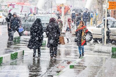 هشدار نارنجی هواشناسی برای تهران؛ دما تا ۱۵ درجه کاهش می‌یابد