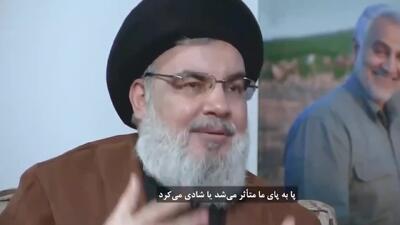 سخنان حاج قاسم سلیمانی در مورد سید حسن نصرالله