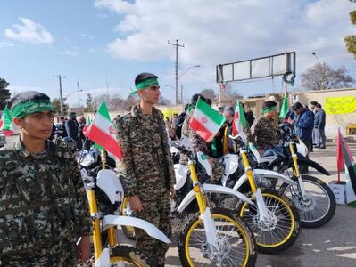 اقتدار گردان های بسیج در کوهبنان به نمایش گذاشته شد