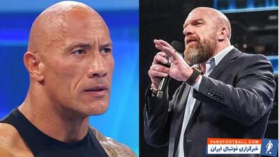 اخبار WWE | تریپل اچ: بازگشت امشب راک می‌تواند همه چیز را دگرگون کند - پارس فوتبال