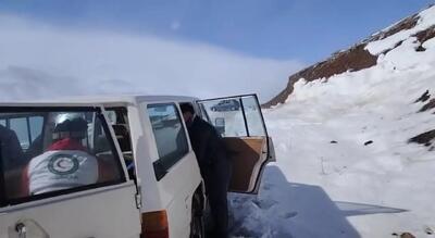 نجات معجزه آسای مادر باردار در دمای زیر صفر درجه