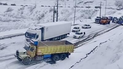 تصاویر یخبندان وحشتناک در این نقطه از کشور