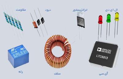 راهنمای جامع انواع قطعات الکترونیکی برای مبتدیان