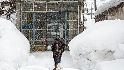 هشدار قرمز بارش برف و یخبندان در چند استان