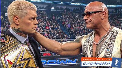 اخبار WWE | گزارش فرایدی نایت اسمکدان 21 فوریه؛ درخواست عجیب راک از کودی رودز - پارس فوتبال