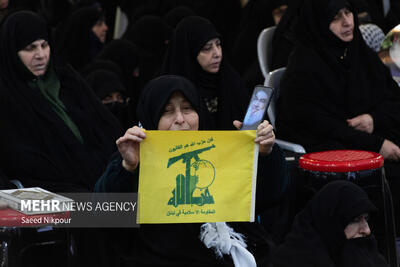 راهیان نور در مسجد جامع خرمشهر با پرچمدار آزادی فلسطین وداع کردند