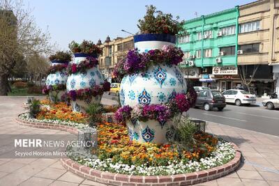 هزینه کرد حدود ۱۵ میلیارد تومانی برای زیباسازی شهر بیرجند در نوروز