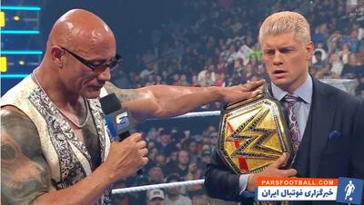 تغییرات لحظه آخری در WWE؛ راک مسیر رسلمنیا را تغییر داد - پارس فوتبال