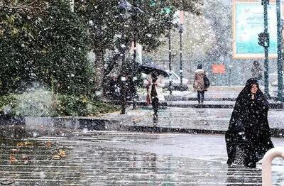 دمای تهران به منفی ۴ درجه می‌رسد