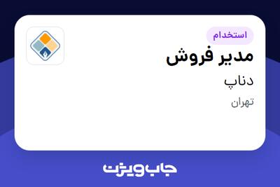 استخدام مدیر فروش در دناپ