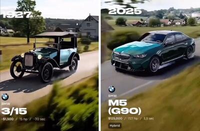 روند تکامل خودرو‌های BMW از سال ۱۹۲۷ تا ۲۰۲۵/ ویدئو