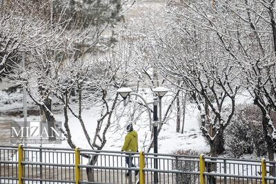 بارش باران و برف در ۲۲ استان کشور