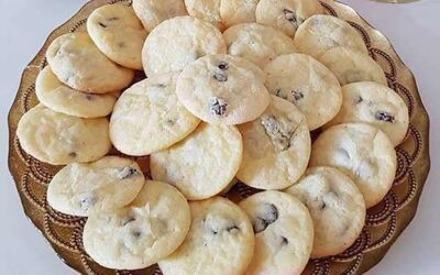 طرز تهیه شیرینی کشمشی خوشمزه+فیلم - سبک ایده آل