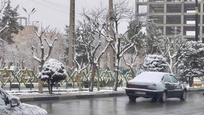 بارش برف و باران در 8 استان کشور