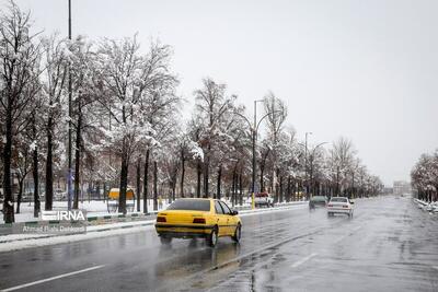 برف و باران در ۸ استان/ ماندگاری هوای سرد تا پنجشنبه