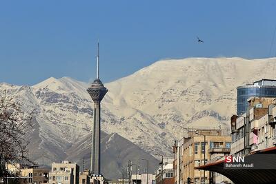 پیش بینی هوای تهران امروز سه شنبه ۷ اسفند