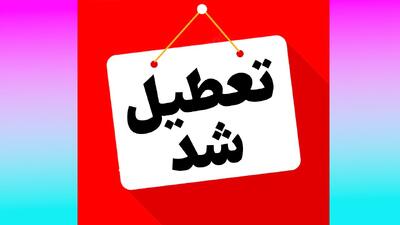 این استان چهارشنبه  ۸ اسفند تعطیل شد