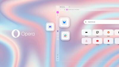 آپدیت جدید مرورگر اپرا وان با پشتیبانی از دیسکورد، اسلک و بلواسکای منتشر شد