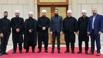 دیدار الشرع با رهبران جامعه دروزی، پس از اظهارات نتانیاهو علیه آنها