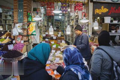 (تصاویر) بازار بزرگ تهران در آستانه سال نو