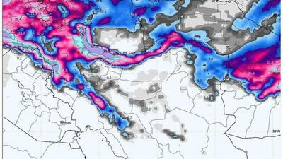 هواشناسی| بارش شدید برف و تگرگ در ۸ استان