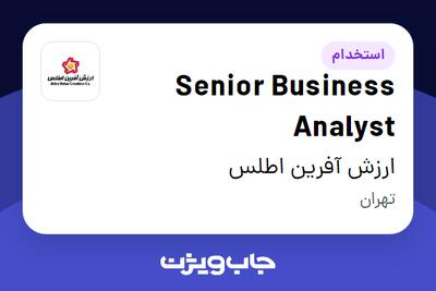 استخدام Senior Business Analyst در ارزش آفرین اطلس