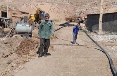 بهره مندی ۳۰ خانوار روستای بابابهرام پلدختر از آب آشامیدنی سالم