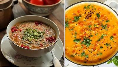 طرز تهیه آش شیله عدس تبریزی / یه آش سنتی خوشمزه و فوری که بی نظیره