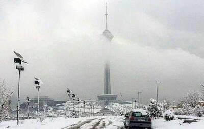 سردترین صبح اسفند در تهران رقم خورد