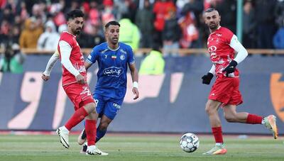 پرسپولیس 1 - 0 استقلال؛ پایان نیمه اول