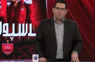 عذرخواهی مجری تلویزیون از استقلالی‌ها به خاطر پخش خوشحالی پرسپولیس