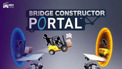 معرفی بازی Bridge Constructor Portal + لینک دانلود اندروید