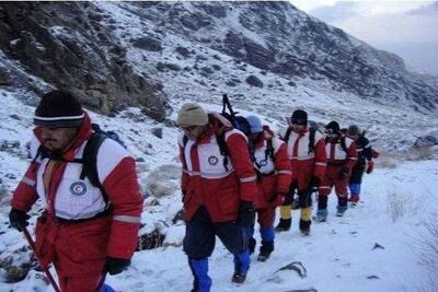 مفقود شدن ۶ کوهنورد به دلیل وقوع بهمن در کردستان