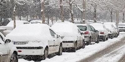 یخ‌بندان زمستانی در رودخانه کرج+ فیلم