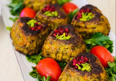 طرز تهیه کتلت سبزیجات بدون روغن؛ افطاری سالم و خوشمزه