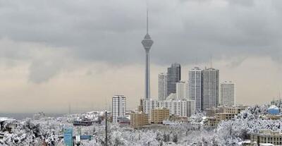 تهران سردتر می‌شود؛ وزش باد و کاهش دما طی روزهای آینده